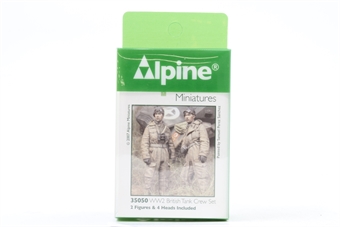 WW2 British Tank Crew Set