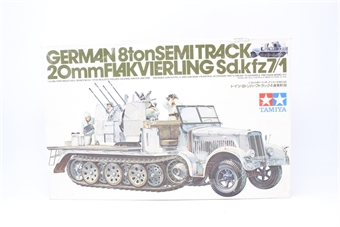 German 8ton Semitrack w/20mm Flakvierling Sd.Kfz. 7/1