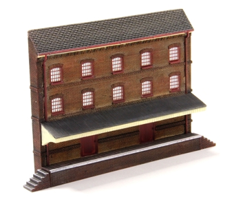 Three-Story Warehouse False-Front Building (Built-Up)