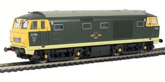 Class 35 Hymek D7000 in BR Green with full yellow ends- TOPS panels.
