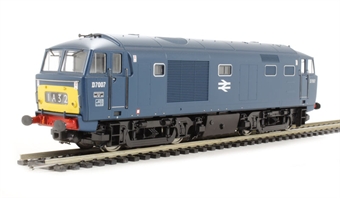Class 35 Hymek D7007 in early BR blue with small yellow panel. 