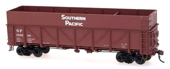 Drop Bottom Beet Gondola with Steel Sides, Southern Pacific 358008