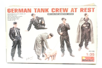 German Tank Crew at Rest