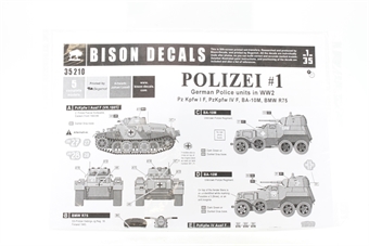 Polizei #1 German Police units in WW2