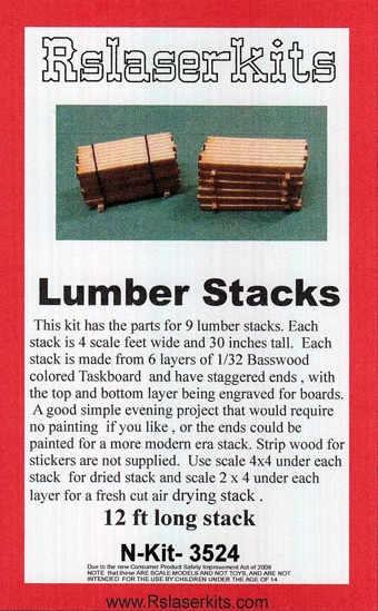 Lumber Stacks Kit (12' Long)