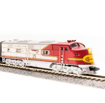 E6A EMD 12L of the Santa Fe - digital sound fitted