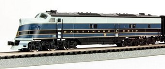 E6A EMD 58 of the Baltimore & Ohio - digital sound fitted