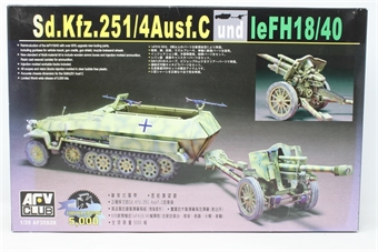 German SD. KFZ.251/4 AUSF. C/LEFH Kit