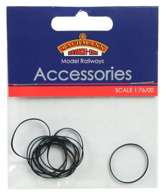 LNWR Improved Precedent Traction Tyres - pack of 10