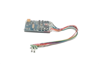 8-pin 3-function 0.75A decoder with back EMF