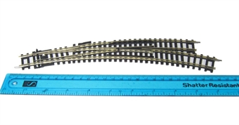 Right Hand Curved Point Radii 438mm Arcs 22.5 & 33.75 (same as Hornby R8075)
