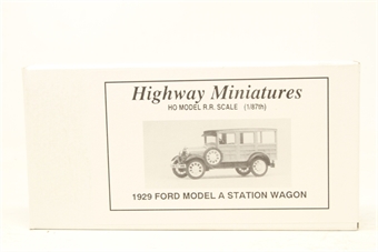1929 Ford station wagon kit