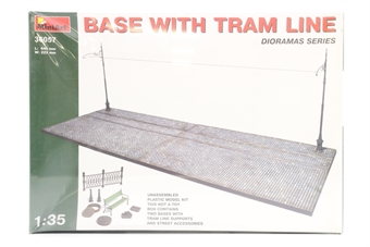 Base with tram line