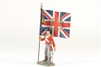 British 44th Foot Regiment Battalion Company Ensign with King's Colours No.1 1:30