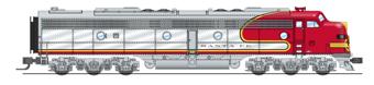 E8A EMD 84L of the Santa Fe - digital sound fitted