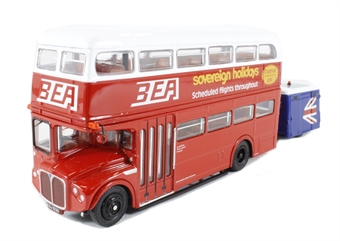 Routemaster bus & Trailer "B.E.A. Sovereign Holidays"