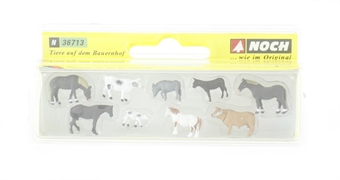 Farm Animals x 9