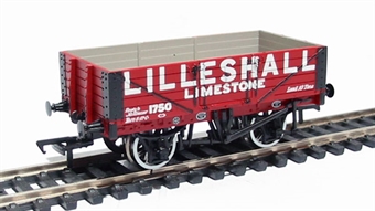 5 plank wagon with steel floor in Lilleshall livery