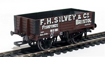 5-plank wagon with wooden floor "F.H.Silvey"