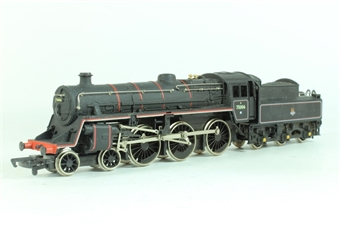 Class 4MT 4-6-0 75006 in BR black with early emblem