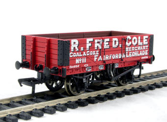 5 plank wagon with wood floor - 'R.Fred.Cole' 11