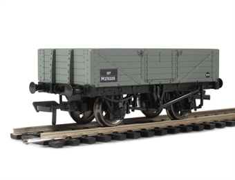 5 plank wagon with wooden floor BR grey M270335