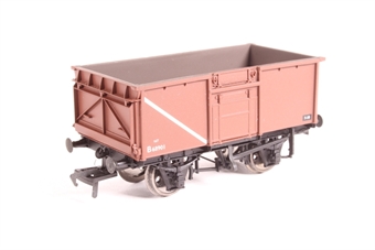 16 Ton Steel Mineral Wagon with End & Top Flap Doors B68901 in BR Bauxite Livery