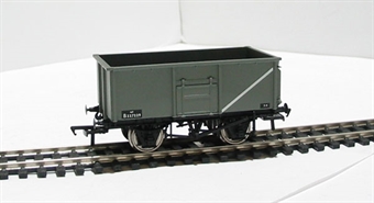 16 Ton Steel Mineral Wagon with End Door in BR Grey Livery B227229