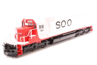 SD40-2 EMD 787 of the Soo Line