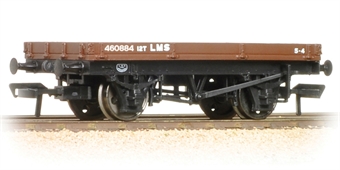 1 Plank Wagon 460884 LMS Bauxite