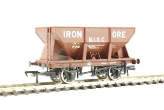 24 ton ore hopper wagon in B.I.S.C. Iron Ore livery