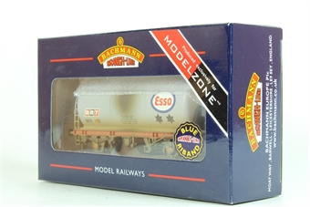 45 tonne TTA Monobloc tank wagon 5970 in 'ESSO' grey livery (weathered) -  limited edition for Modelzone