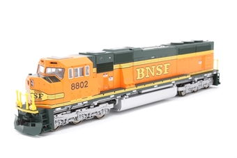 SD70MAC EMD 8802 of the BNSF