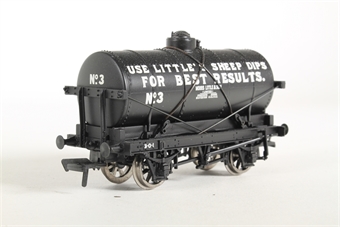 14 Ton Tank wagon - Morris Little & Sons Ltd black livery - No. 3 - Limited Edition for B&H Models