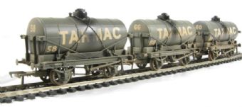 14-ton tank wagons 'Tarmac' (weathered) - Pack of 3