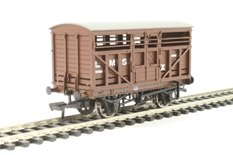 12 Ton LMS Cattle Wagon LMS Brown 293612