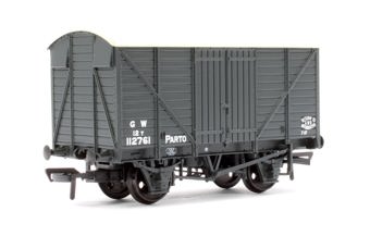 GWR 12T Parto Ventilated Van GWR Grey 112761