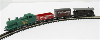 Starter Train Set with 0-6-0 Southern Steam Loco and 3 Wagons