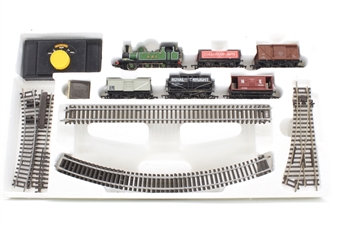 LNER Branch Line Freight Set - Includes Class J72 Loco, 5 x Wagons, Track & Controller