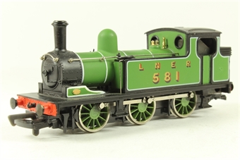 Class J72 0-6-0T 581 LNER green
