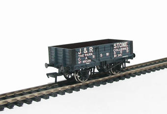 5 plank wagon with wood floor in J & R Stone livery