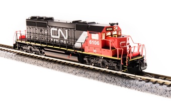 SD40-2 EMD 6106 of the Canadian National - digital sound fitted