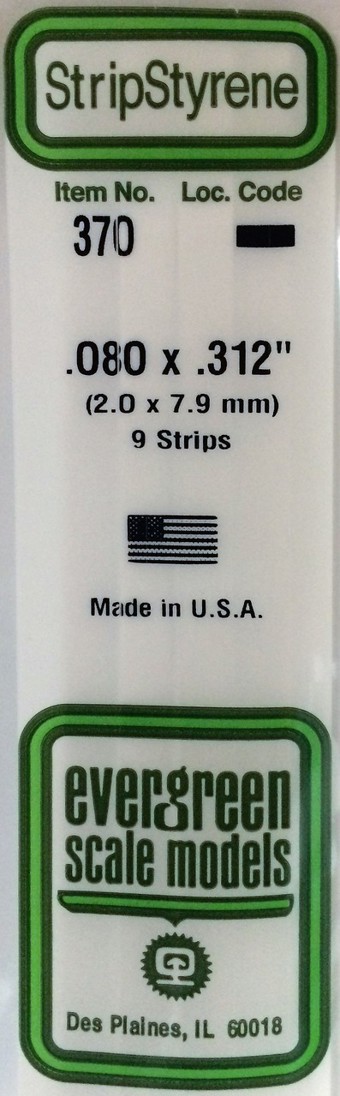 24" Strip Pack .080" x .312" - pack of 9