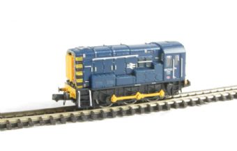 Class 08 shunter 08748 in BR blue
