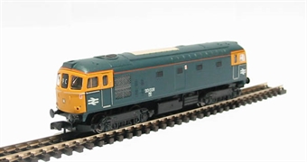 Class 33 33028 in BR Blue with Small Logo