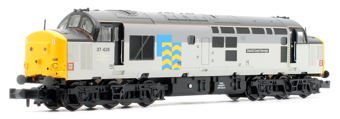 Class 37/4 37428 "David Lloyd George" in Railfreight Petroleum sector triple grey