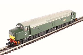 Class 40 D369 in BR green with small yellow panel
