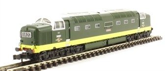 Class 55 Deltic D9007 'Pinza' in BR green