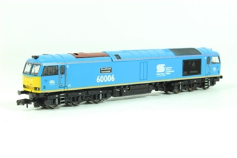Class 60 60006 'Scunthorpe Ironmaster' in EWS Light Blue Livery with British Steel Corporate Monogram & Logo - Collectors Club Edition 2007 - Limited to 500 Pieces