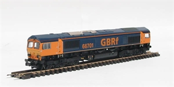 Class 66 66701 in GB Railfreight livery
